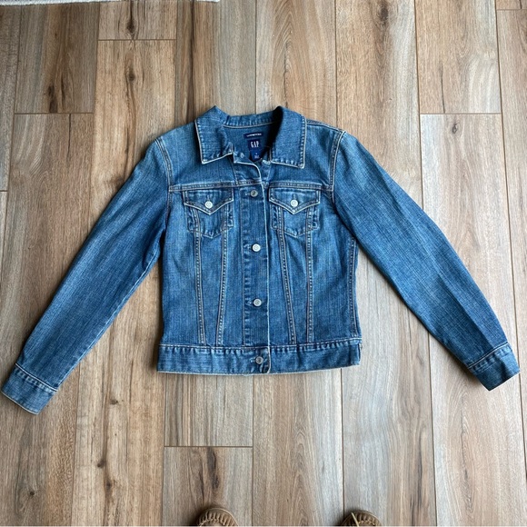 Y2K Gap Stretch Denim / Jean Jacket - Stretch- Small - Picture 2 of 11